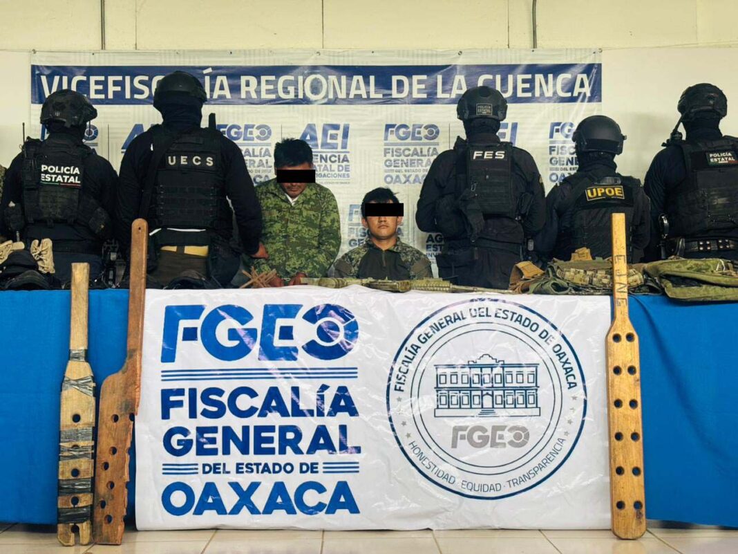 Veracruz y Oaxaca realizan operativo conjunto: desmantelan centro de operación criminal y detienen a dos