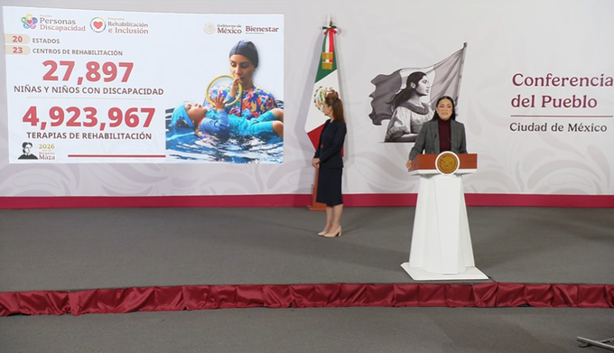 La Secretaría de Bienestar anunció que del 23 al 29 de marzo se abrirá el registro para la Pensión de Personas con Discapacidad. ♿️