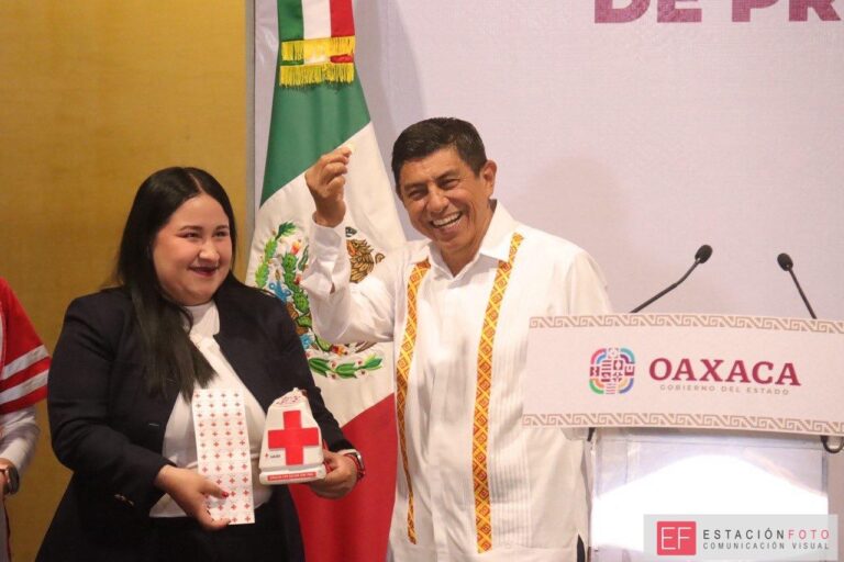 Arranca la colecta de la Cruz Roja en Oaxaca