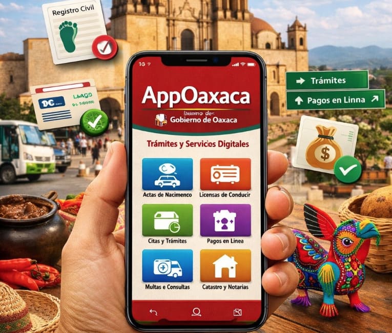 Oaxaca lanza app para realizar trámites con solo un click