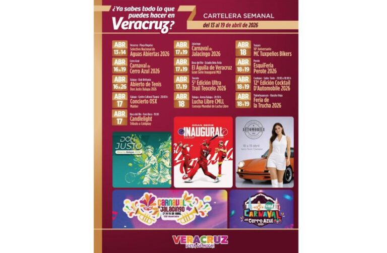 ¿Qué hacer en Veracruz esta semana?