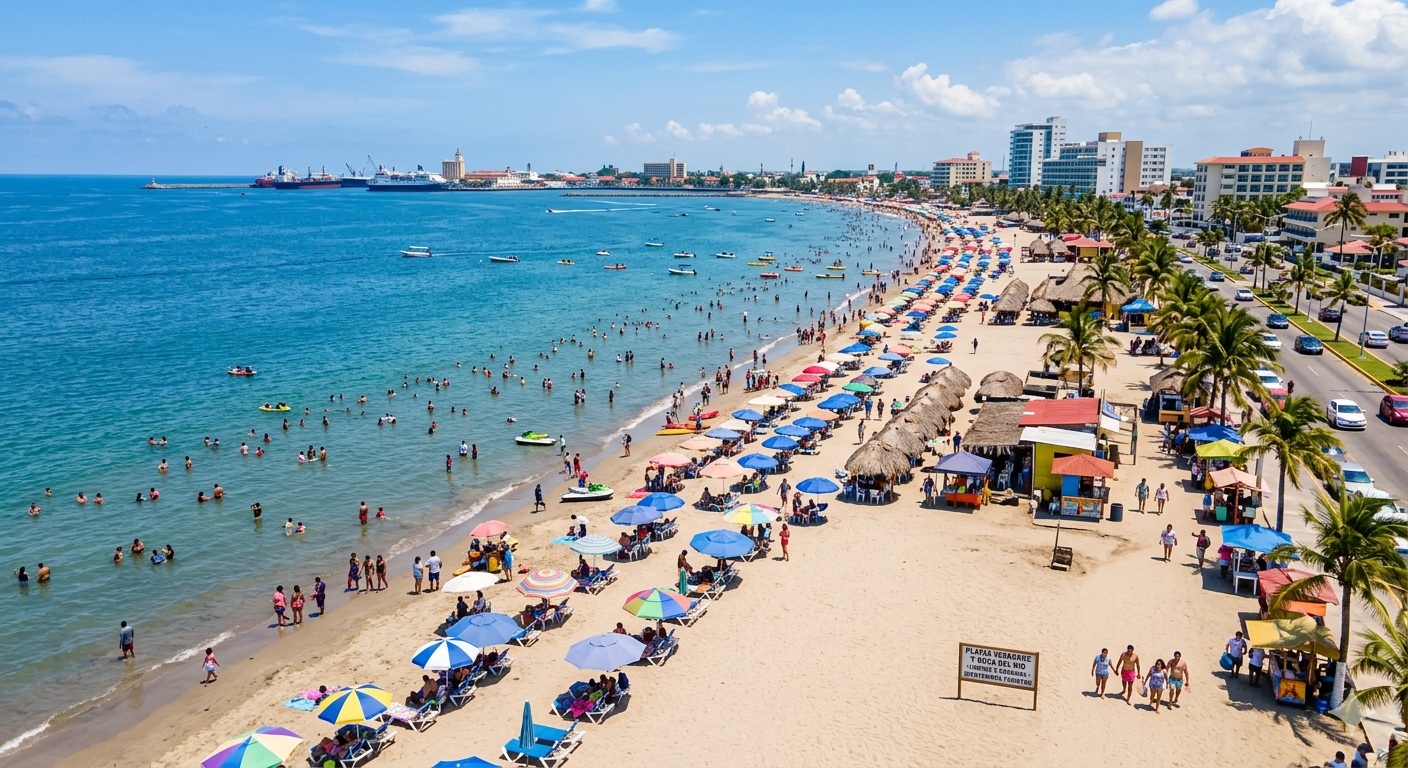 Con playas limpias, Veracruz espera alta afluencia turística esta Semana Santa 