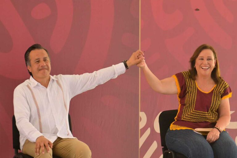 Cuitláhuac García expresa su respeto a Rocío Nahle; no busca división