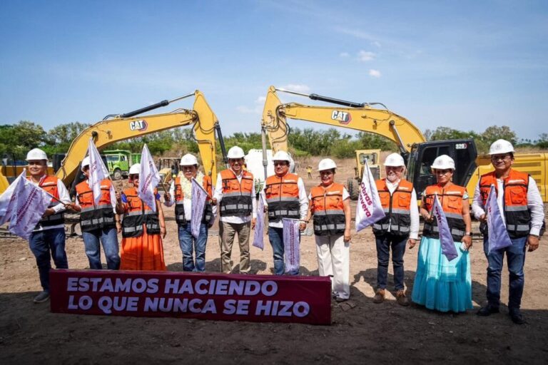 Inicia construcción de planta de tratamiento de aguas residuales en Asunción Ixtaltepec, Oaxaca