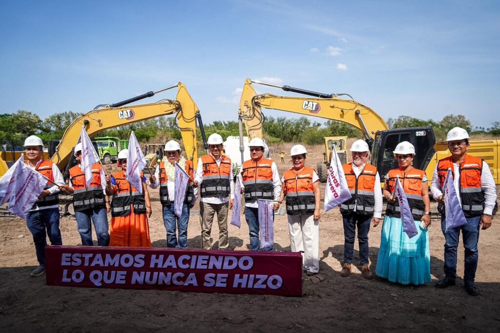 Inicia construcción de planta de tratamiento de aguas residuales en Asunción Ixtaltepec, Oaxaca