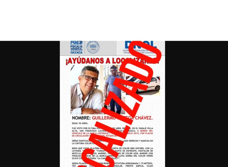 Localizan a Guillermo Ortega, desaparecido en Oaxaca; su hija había viralizado búsqueda