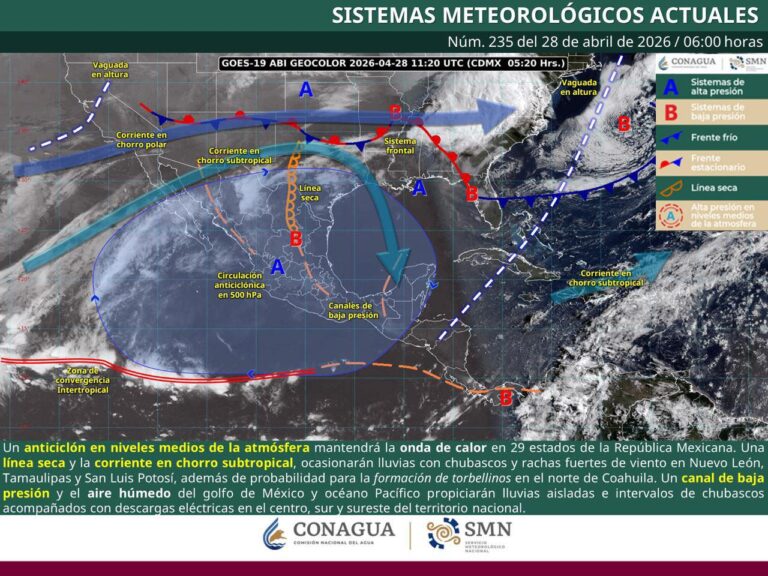 Protección Civil de Oaxaca presenta el panorama meteorológico 2026