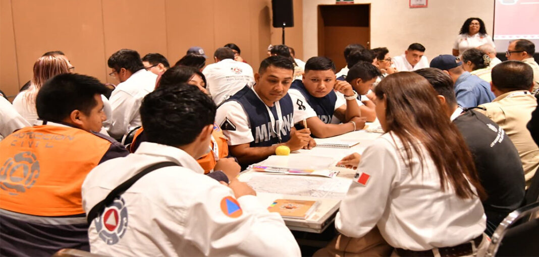 Protección Civil refuerza preparación nacional ante lluvias y ciclones desde Veracruz