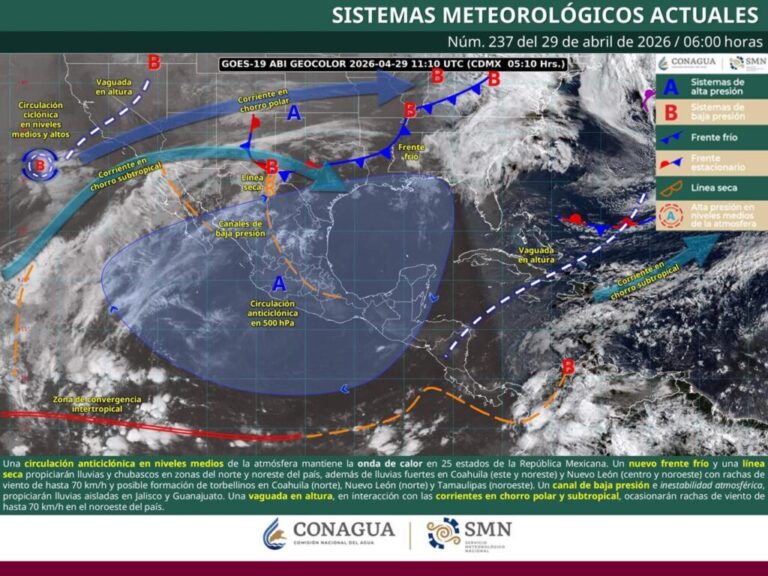 Se mantiene ambiente seco y caluroso en diversas regiones de Oaxaca
