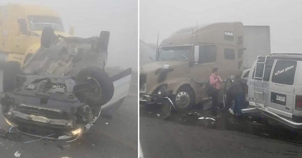 Carambola en la autopista México-Veracruz deja un muerto