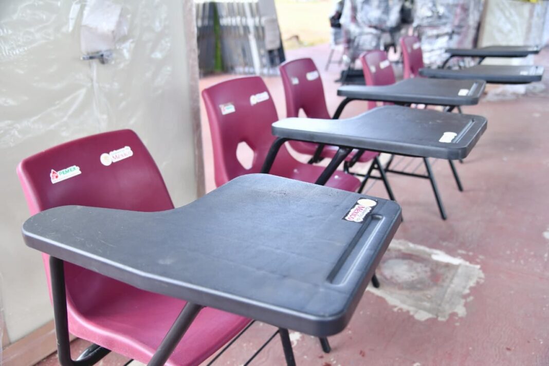 Brindan escuelas dignas en Alvarado