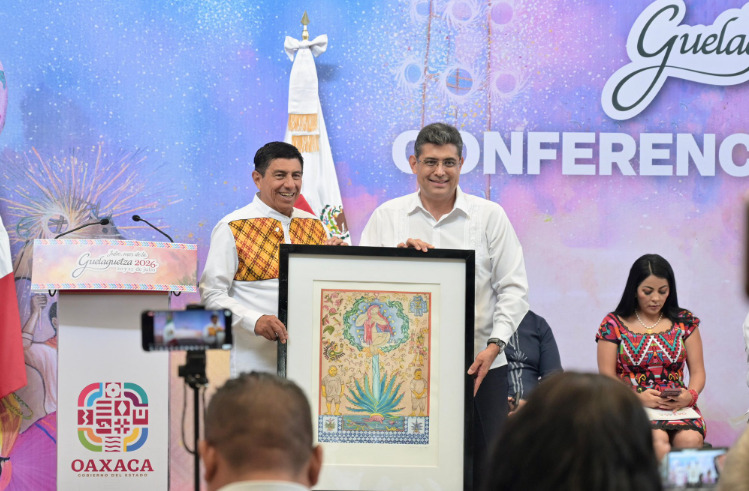 Salomón Jara presenta la Guelaguetza 2026