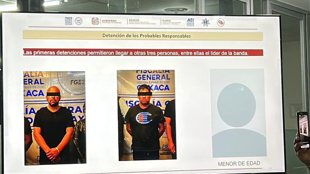 Desmantelan red dedicada al robo de cuentahabientes en Oaxaca