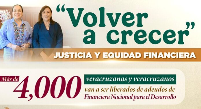 Rocío Nahle lanza "Volver a Crecer"; condonará deudas a productores de Veracruz