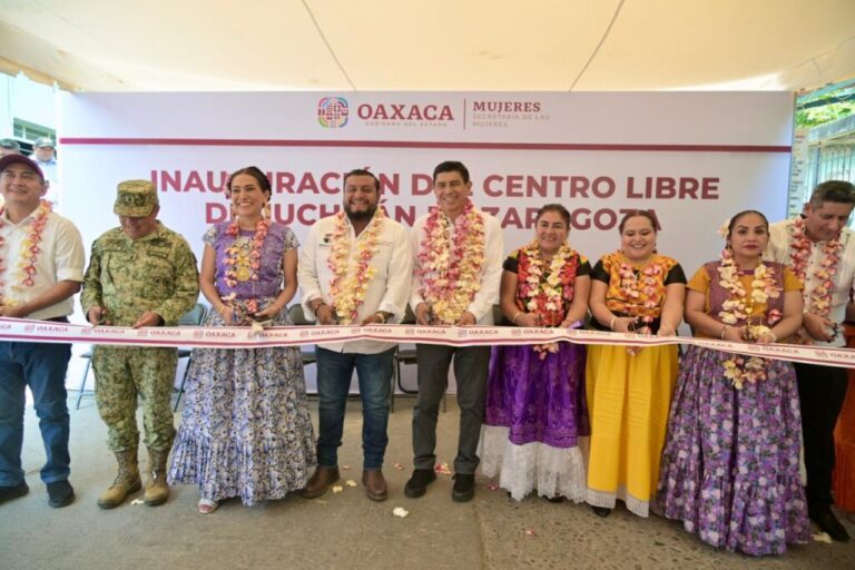 Mujeres de Juchitán cuentan ya con un Centro LIBRE