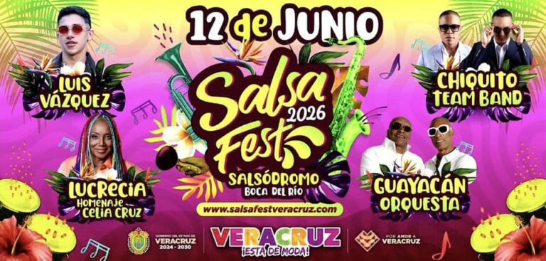 Presentan la cartelera oficial del Salsa Fest 2026