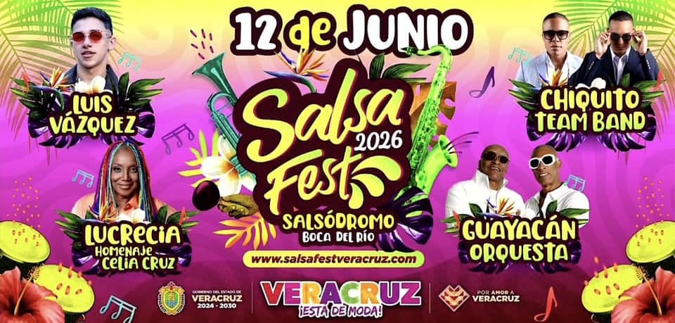 Presentan la cartelera oficial del Salsa Fest 2026