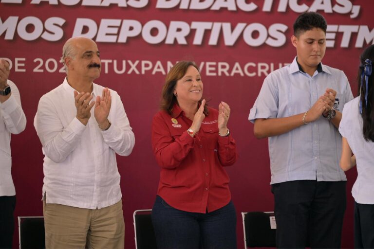 Rocío Nahle anuncia gratuidad en el CETMAR