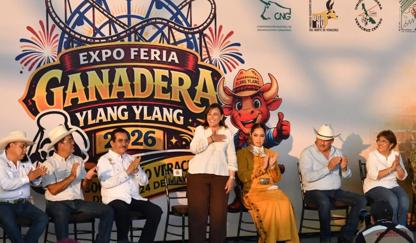Rocío Nahle inaugura la Expo Feria Ylang Ylang