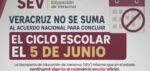 Veracruz se alinea al ajuste en el calendario escolar