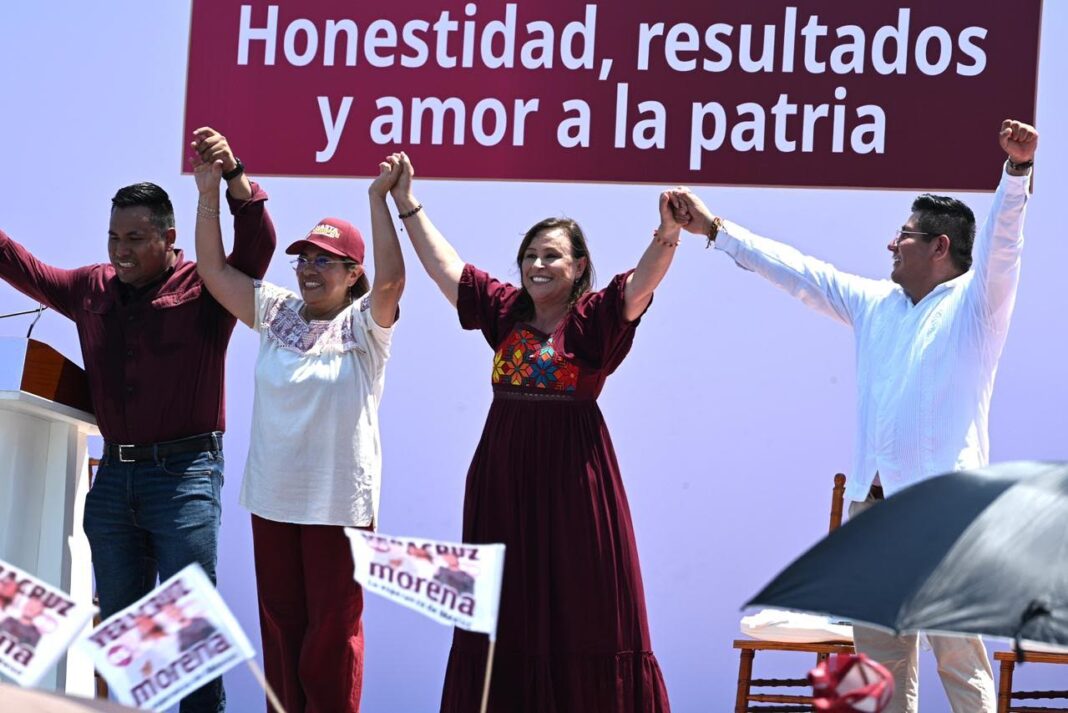 45 mil veracruzanos respaldan informe de Claudia Sheinbaum