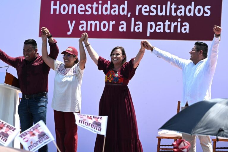 45 mil veracruzanos respaldan informe de Claudia Sheinbaum