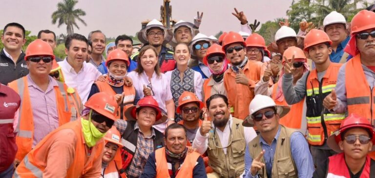 Acueducto Coatzacoalcos registra 32% de avance físico