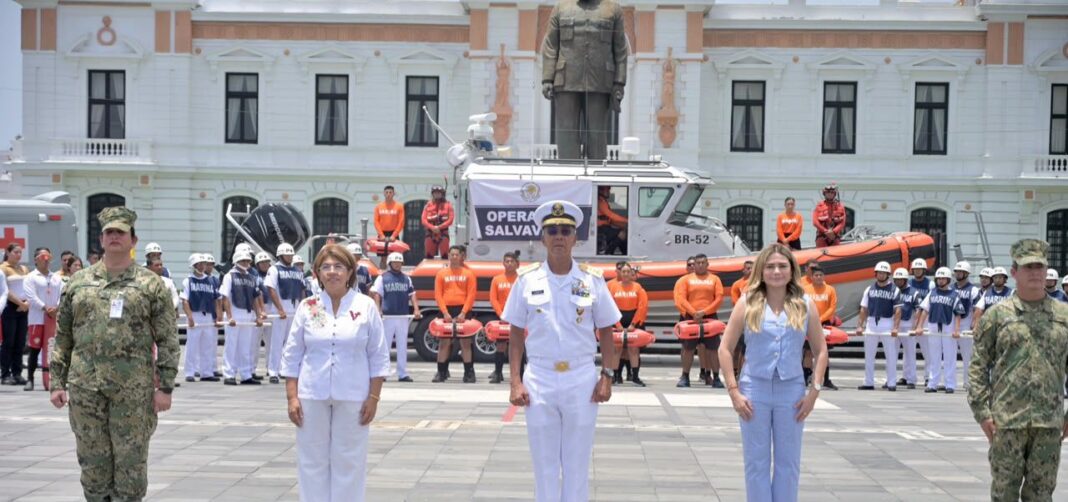 Arranca operativo de seguridad vacacional de la Marina en playas de Veracruz