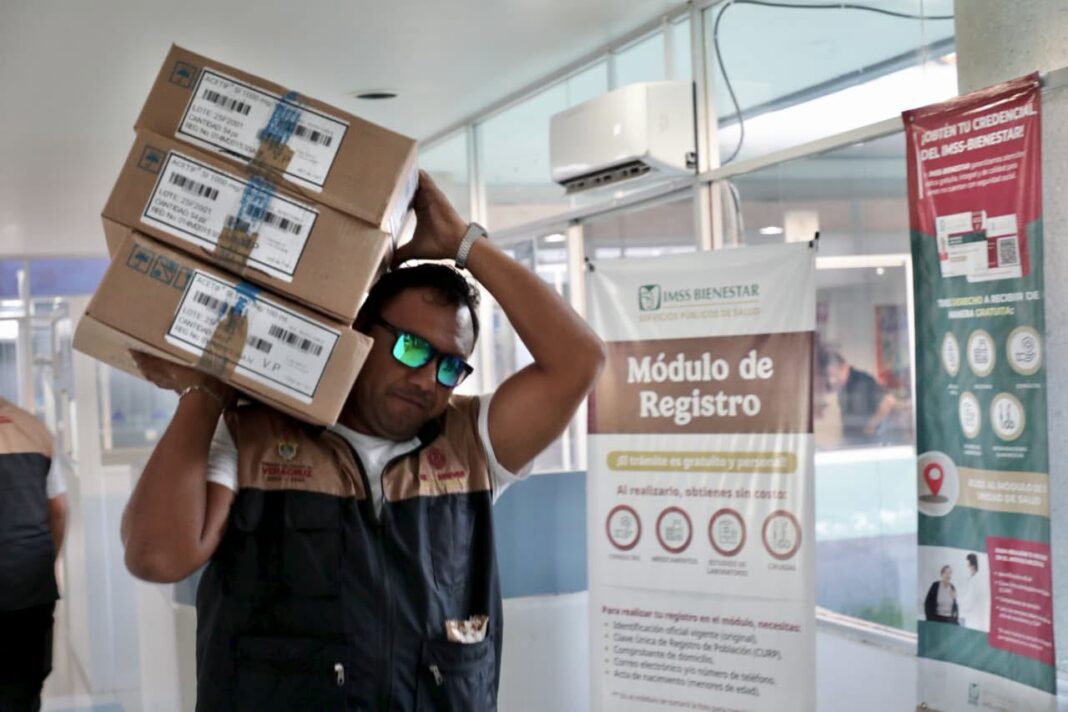 Avanza estrategia para el abasto de medicamentos en Veracruz