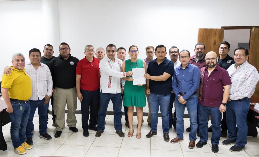 Avanza reordenamiento del transporte público en el Centro Histórico de Oaxaca