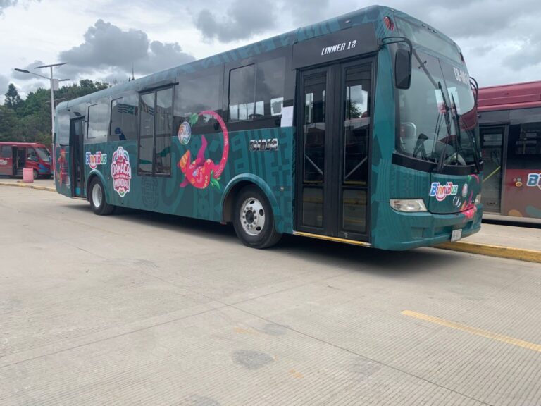 BinniBus implementa ruta especial gratuita hacia el Parque Primavera Oaxaqueña por el Mundial 2026