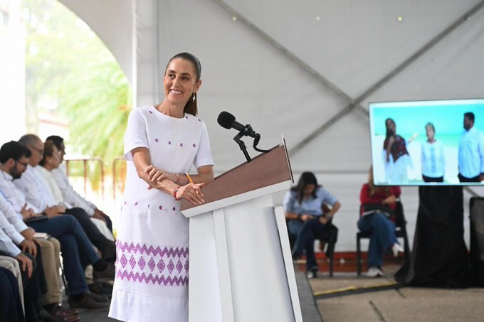 Claudia Sheinbaum anuncia histórica inversión para obras en Veracruz