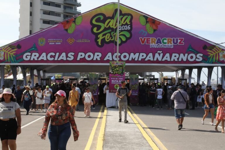 Concluye el Salsa Fest 2026 con récord de 580 mil asistentes y saldo blanco