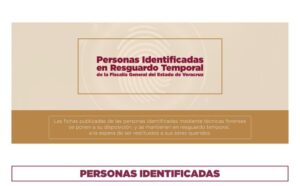 Fiscalía de Veracruz lanza micrositio con fichas de cuerpos identificados no reclamados