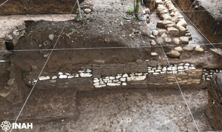 INAH descubre en Veracruz una estructura y escultura prehispánicas con características únicas