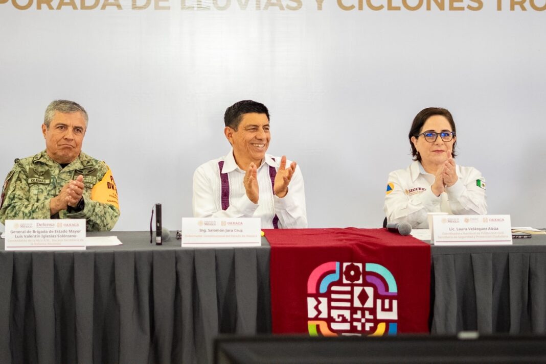 Oaxaca, el primer estado en instalar un Puesto de Mando Unificado de Protección Civil