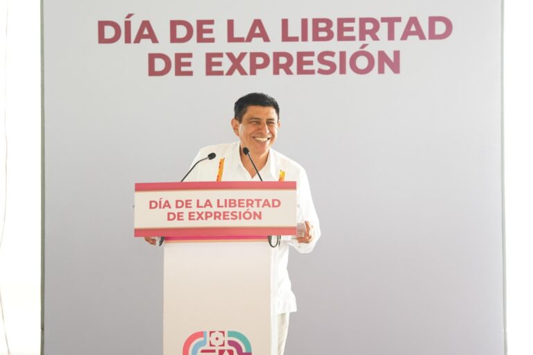 Salomón Jara refrenda su compromiso con los periodistas de Oaxaca