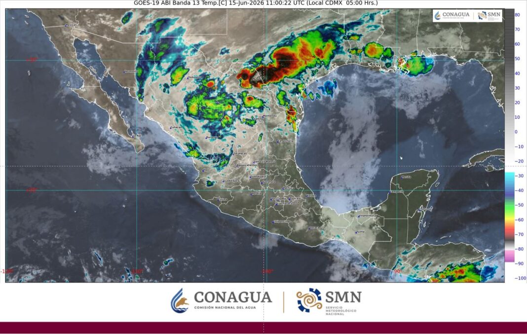 Se prevén lluvias intensas en Coahuila, Nuevo León y Tamaulipas