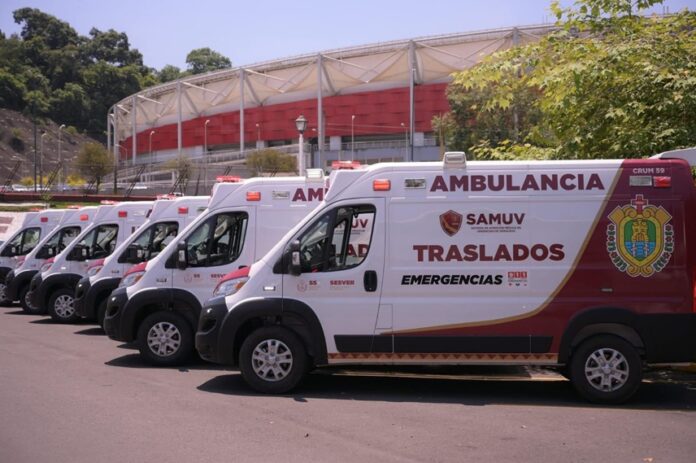 Veracruz concluye entrega de ambulancias al IMSS-Bienestar