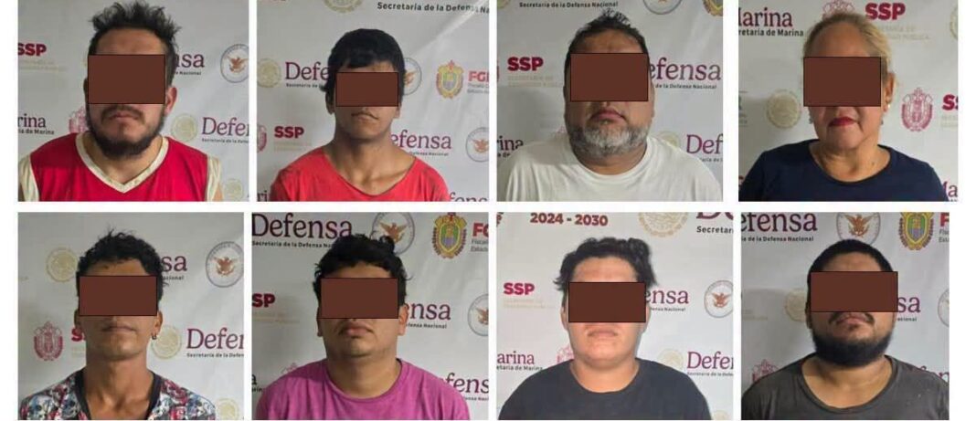 Ocho detenidos tras cateo en Cardel por presunto robo de ganado