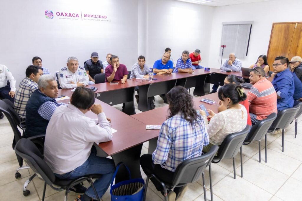 Avanza plan de movilidad en Oaxaca