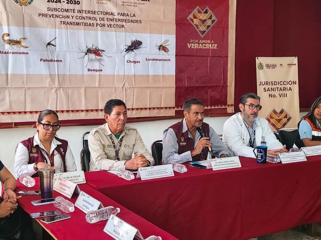 Coordinan acciones regionales contra dengue, zika y chikungunya en Veracruz