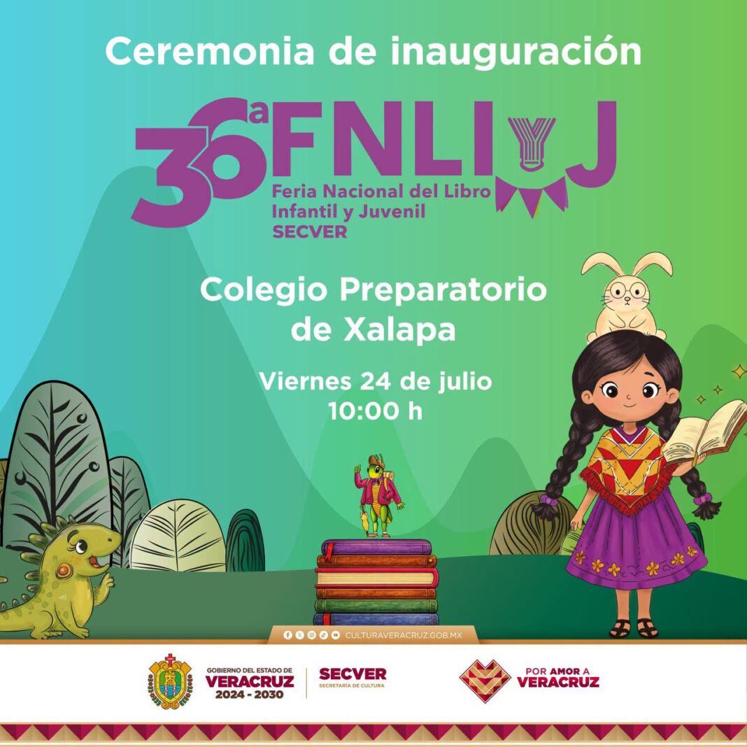 Todo listo para la 36ª Feria Nacional del Libro Infantil y Juvenil