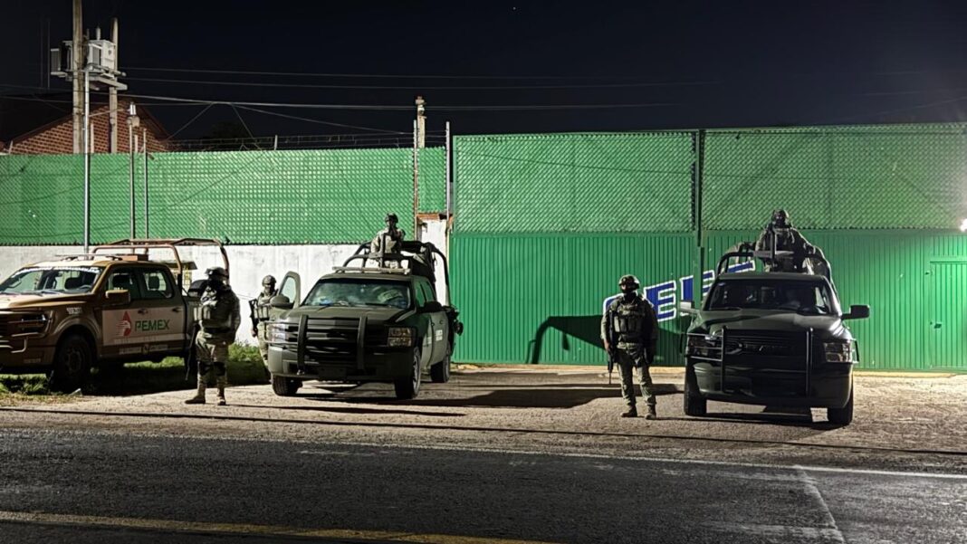 Hallazgo en Coatepec es un centro de almacenamiento, no una refinería clandestina: Gabinete de Seguridad