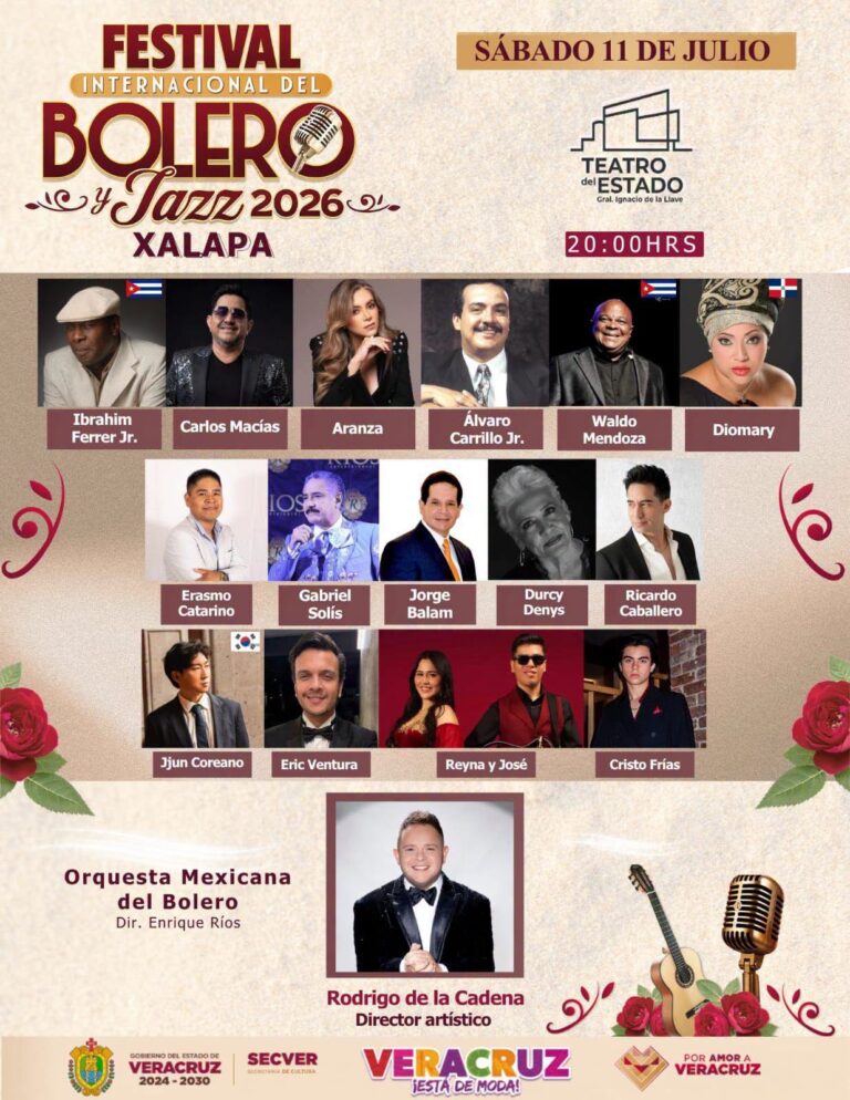 Los Panchos y Héctor Infanzón encabezan el Festival Internacional del Bolero y Jazz 2026