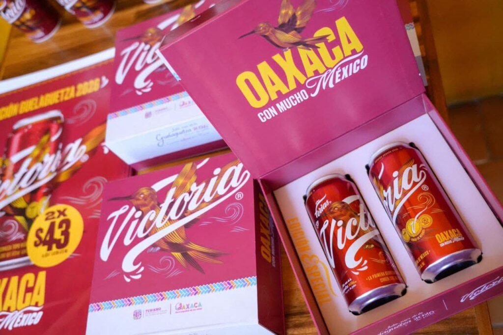 Más de un millón de latas de Victoria promocionarán la Guelaguetza 2026