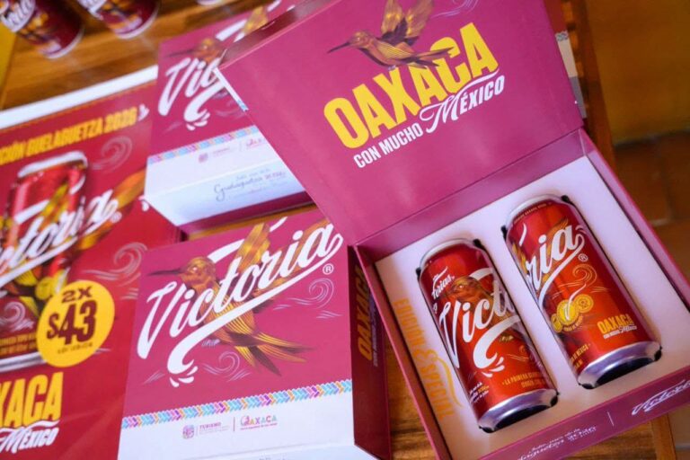 Más de un millón de latas de Victoria promocionarán la Guelaguetza 2026