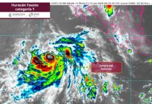 Nace ‘Fausto’, el primer huracán de la temporada en el Pacífico