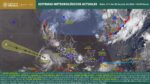Onda tropical 21 y huracán Genovieve provocarán lluvias y oleaje elevado en Oaxaca