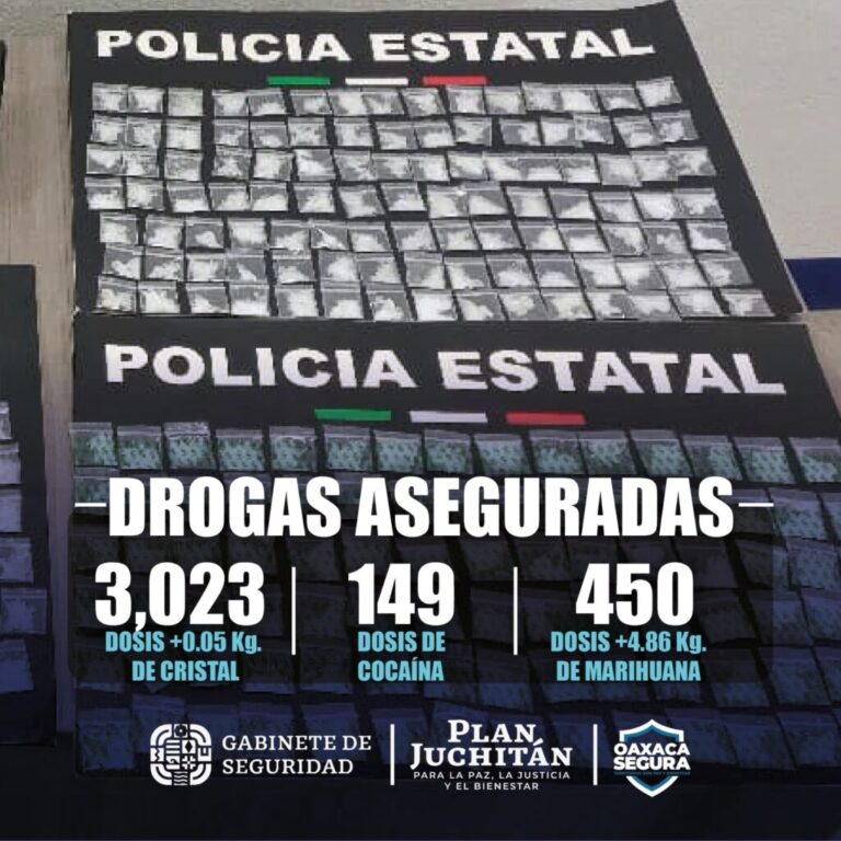 Plan Juchitán logra capturas clave y reduce los homicidios dolosos en la región
